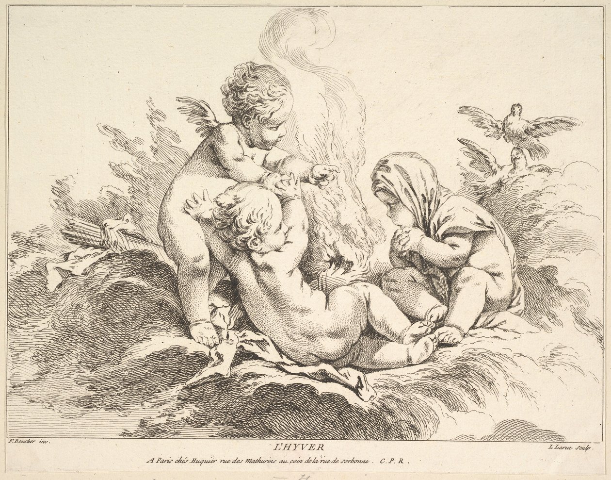 Téli. alkotó: Louis Felix de la Rue
