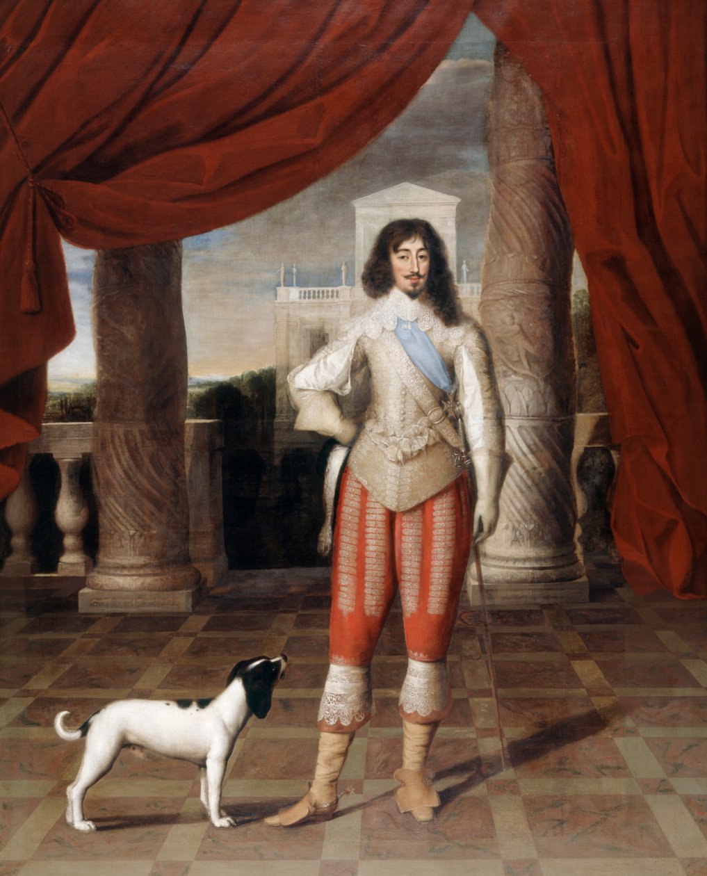 XIII. Lajos francia (olaj a panelen) alkotó: Louis Ferdinand (c.1612 89) Elle