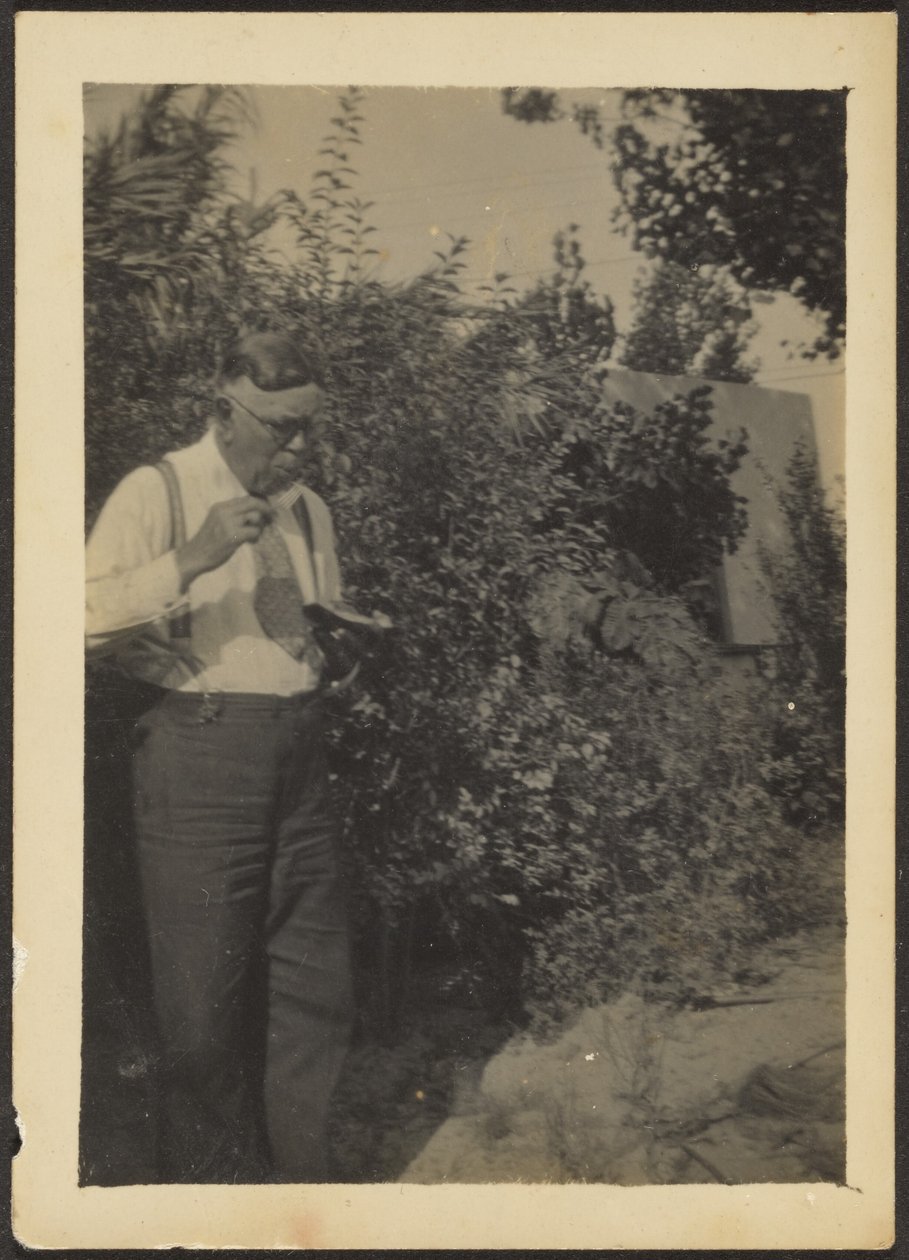 [Fleckenstein Eating in a Garden] alkotó: Louis Fleckenstein