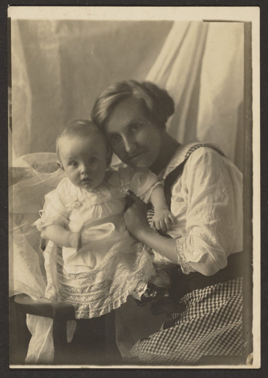 Anya és gyermek alkotó: Louis Fleckenstein