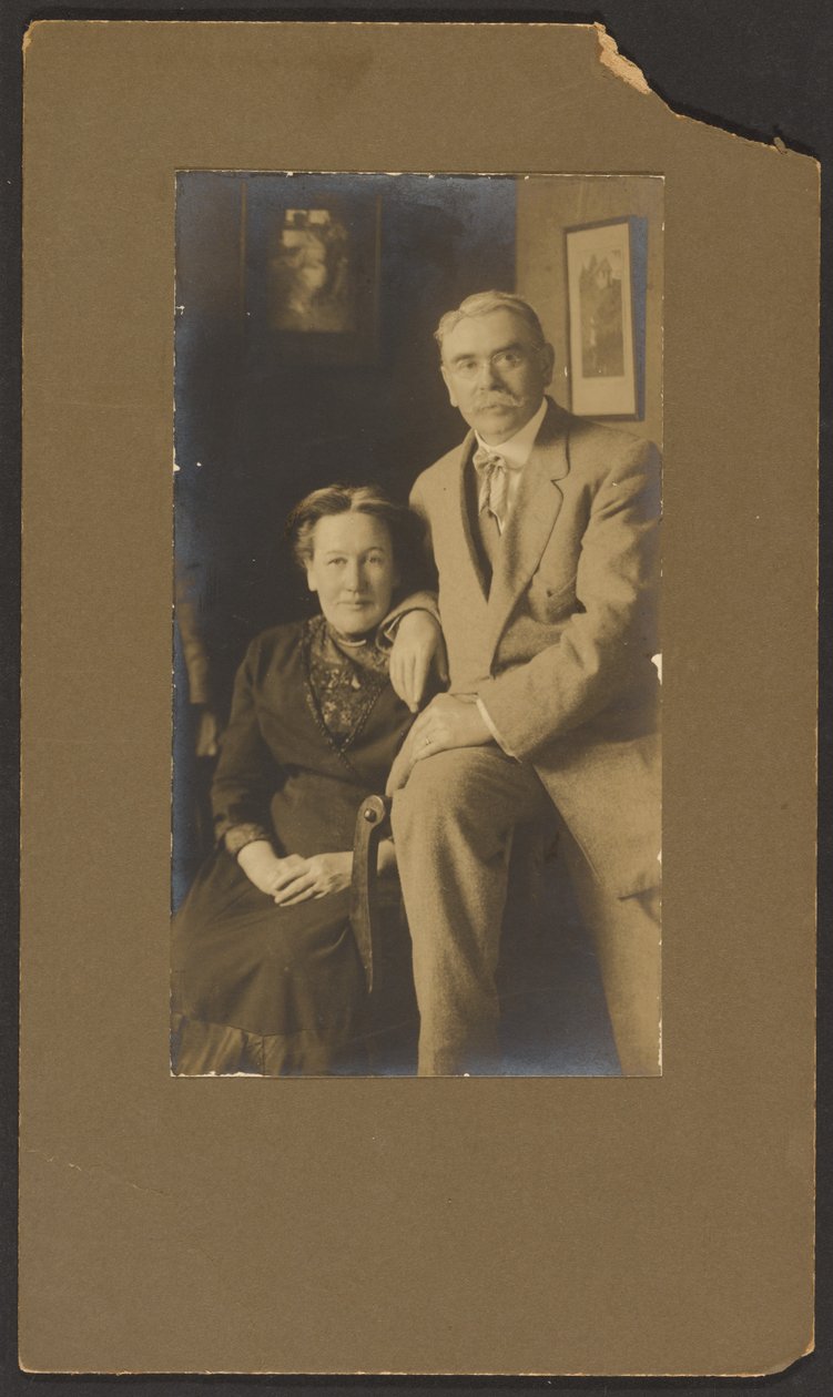 [Fleckenstein és felesége portréja] alkotó: Louis Fleckenstein