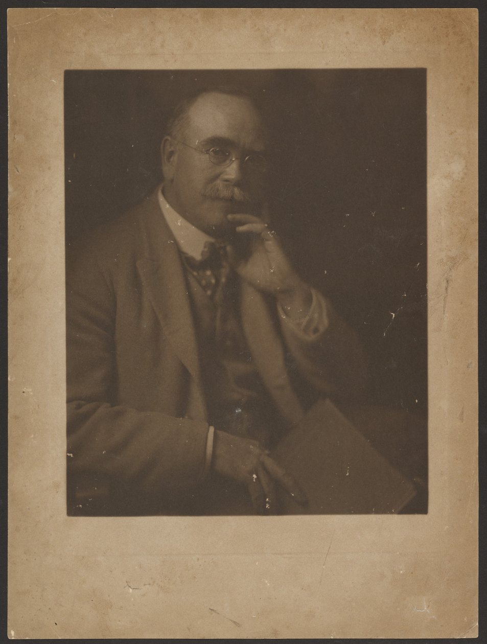 [Lehetséges önarckép] alkotó: Louis Fleckenstein