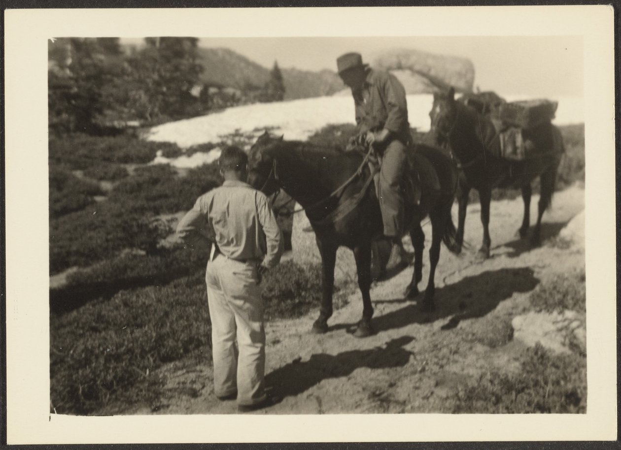[Trail near Tahquitz Peak] alkotó: Louis Fleckenstein