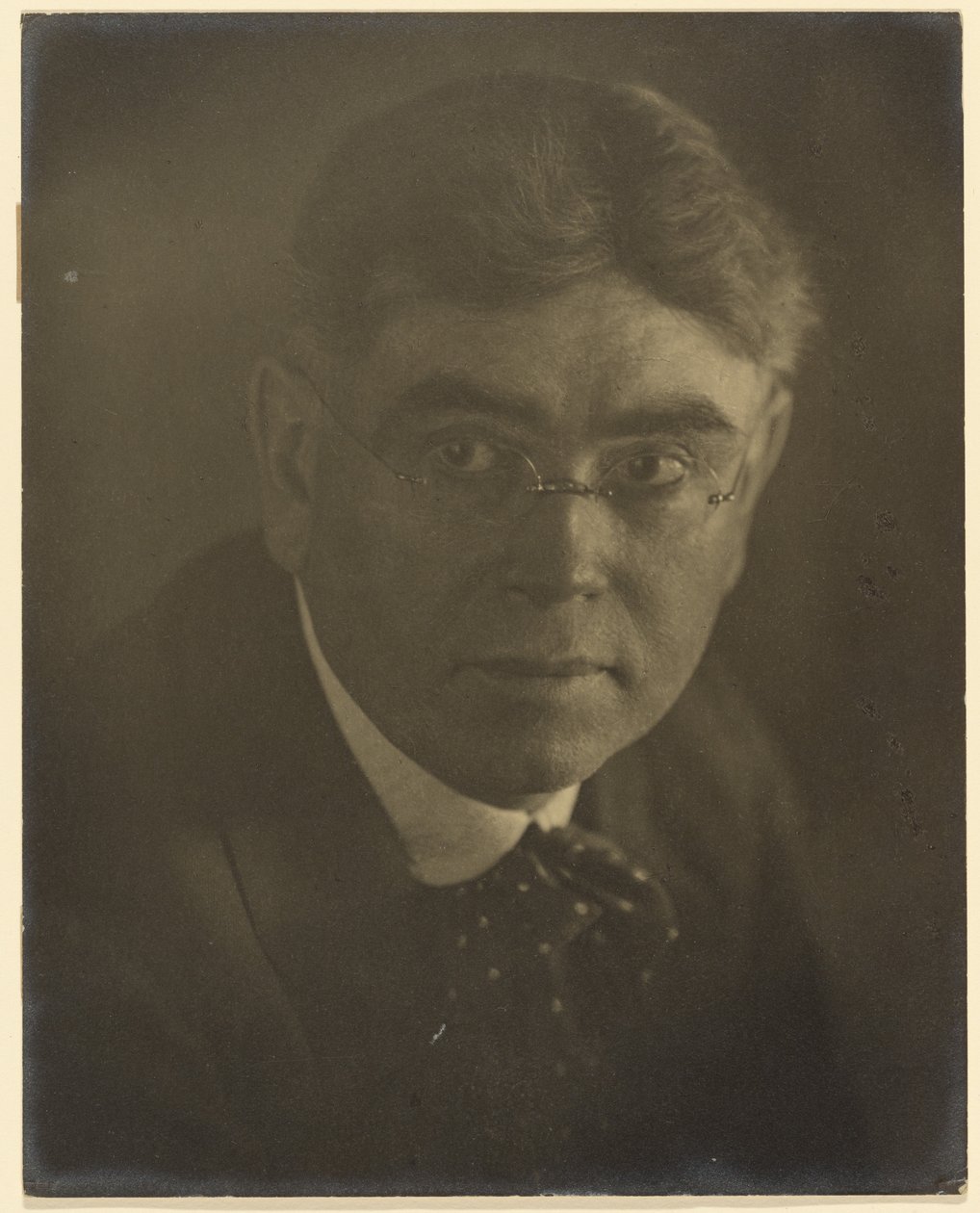 Tisztelettel [Önarckép] alkotó: Louis Fleckenstein