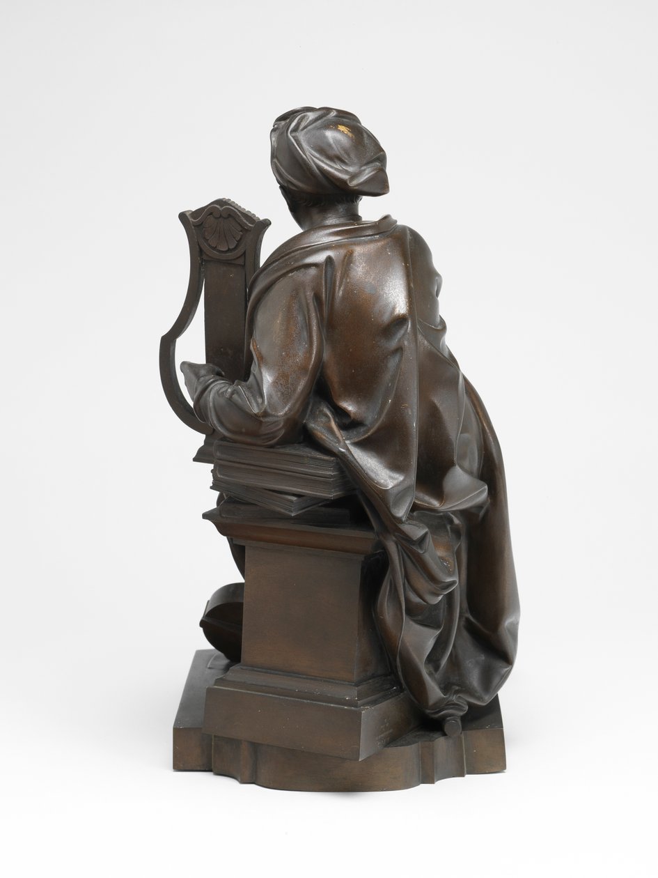 George Frideric Händel Apollo szerepében alkotó: Louis Francois (after) Roubiliac