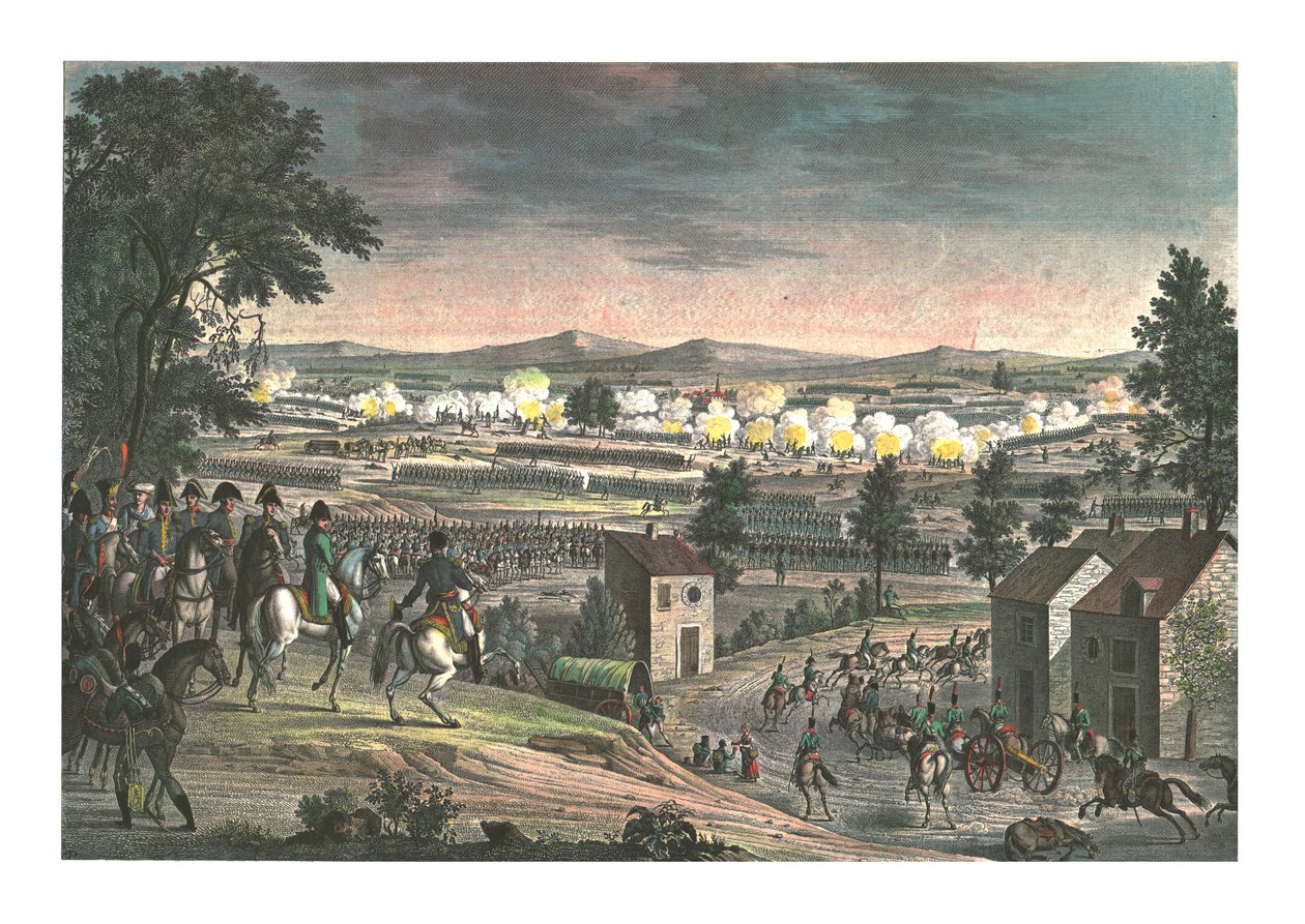 Csata Lutzen mellett, 1813. május 2., 1850 alkotó: Louis Francois Couche