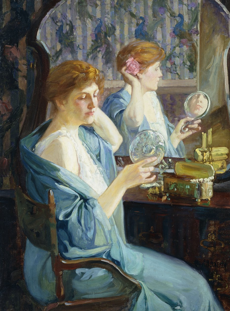 Maude Zöldben alkotó: Louis Frederick Berneker