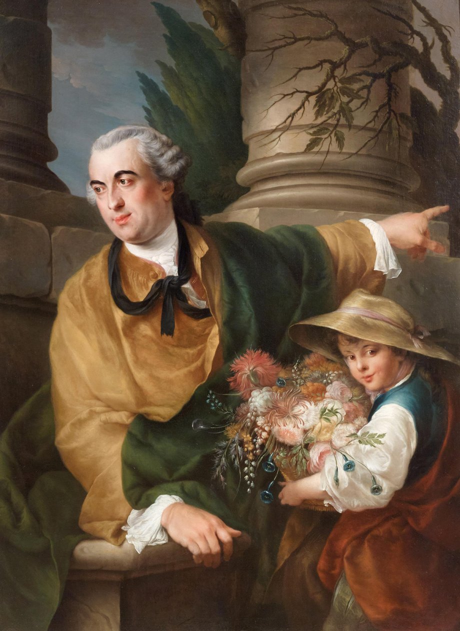 Charles Claude Flahaut de La Billarderie, Angiviller grófja 1730-1809, 1760 portréja. alkotó: Louis Gabriel Blanchet