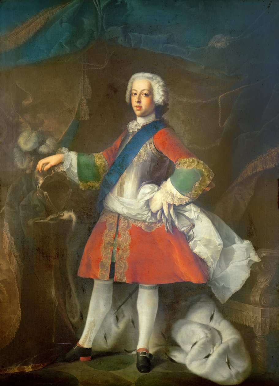 Károly Edward Lajos Fülöp Stuart Kázmér herceg alkotó: Louis Gabriel Blanchet