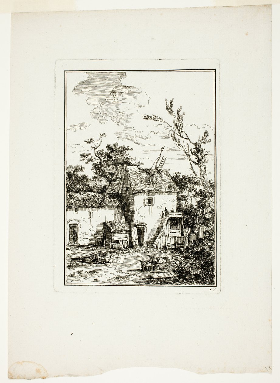 Függőleges tájkép alkotó: Louis Gabriel Moreau