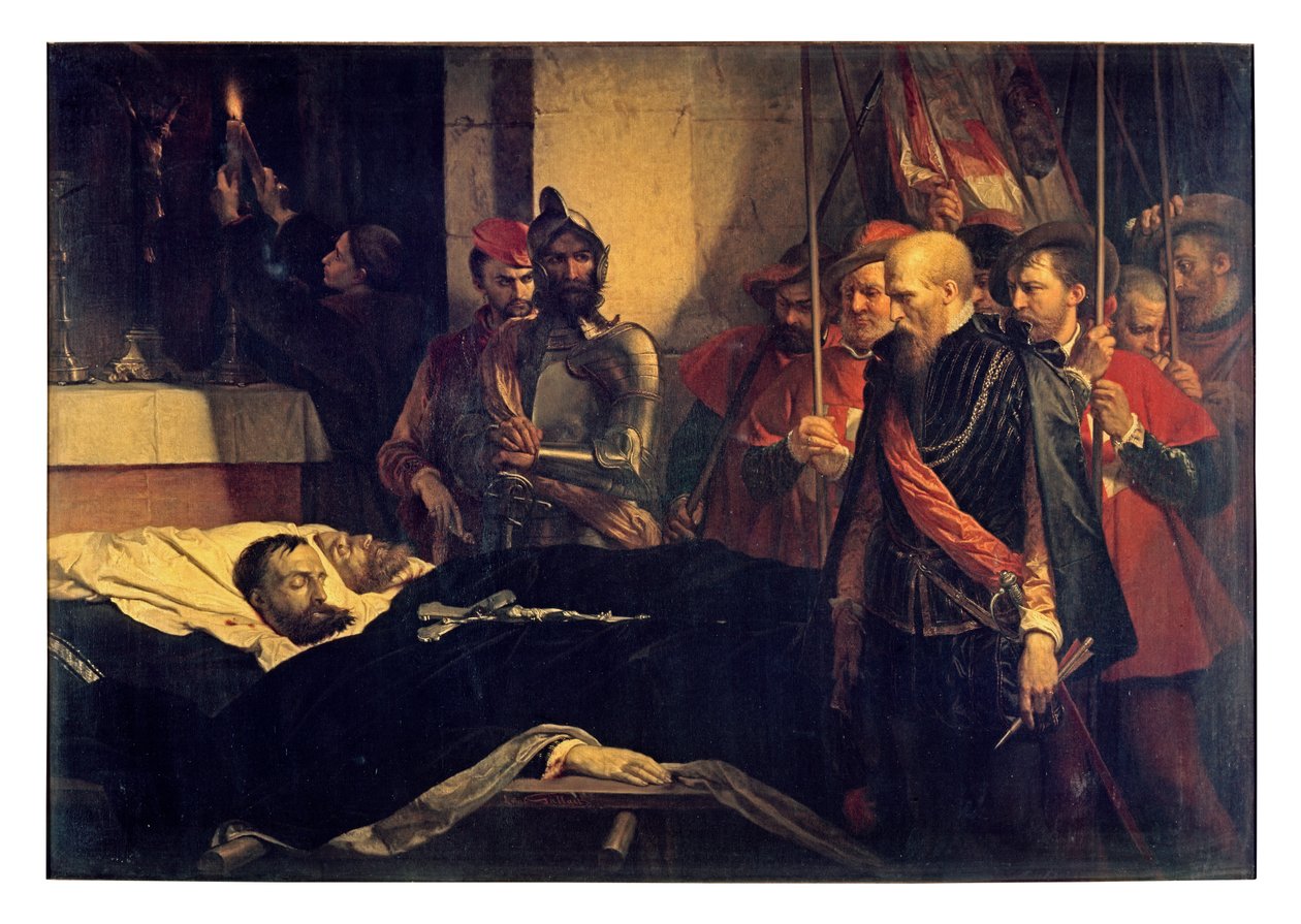 Utolsó tiszteletadás Egmont és Hoorn grófoknak (olaj, vászon) alkotó: Louis Gallait