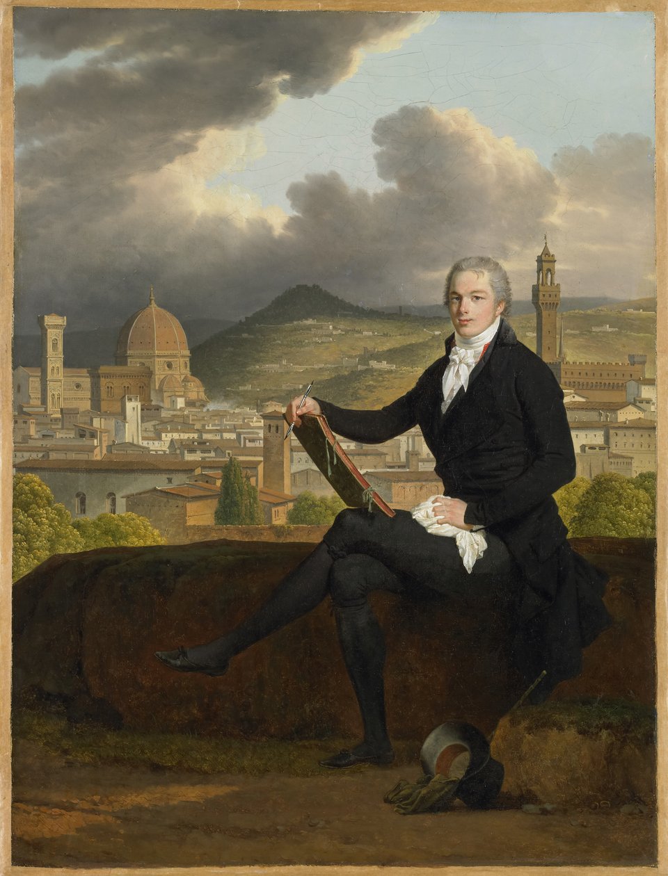 Dr. Thomas Penrose portréja, 1798 alkotó: Louis Gauffier
