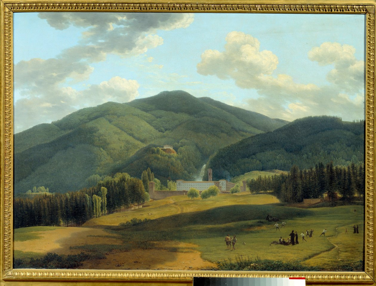 Vallambrosa apátság. Louis Gauffier (1761-1801) festménye alkotó: Louis Gauffier