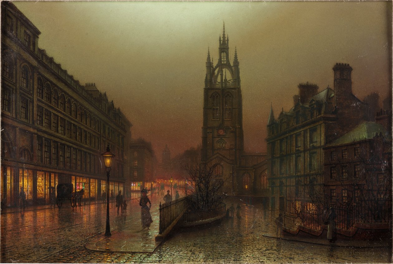St Nicholas Street, Newcastle upon Tyne, 1902 alkotó: Louis Grimshaw