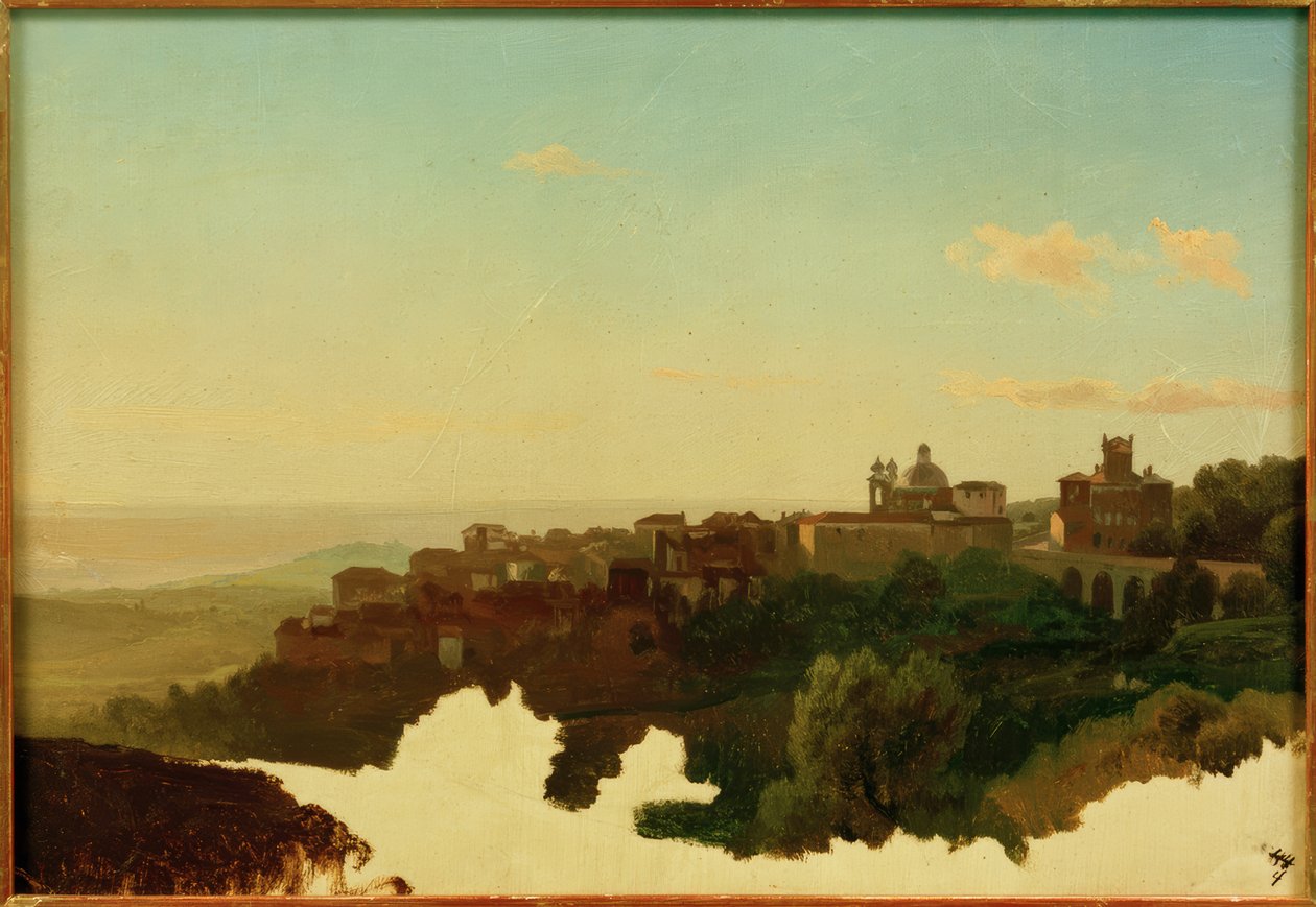L.Gurlitt Ariccia képe alkotó: Louis Gurlitt