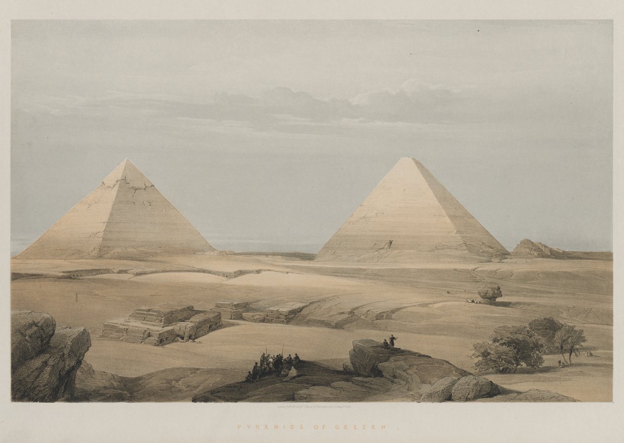 Egyiptom és Núbia, II. kötet: Geezeh piramisai alkotó: Louis Haghe