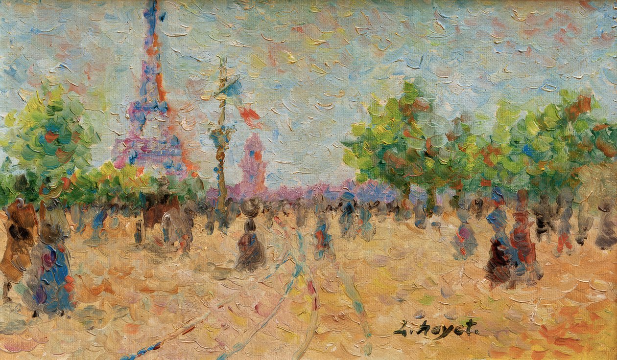 Párizs, az Eiffel-torony alkotó: Louis Hayet