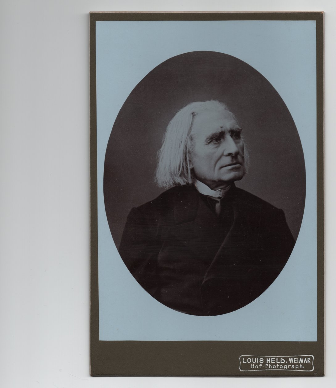 Liszt Ferenc (1811-1886) (1880, fénykép) alkotó: Louis Held