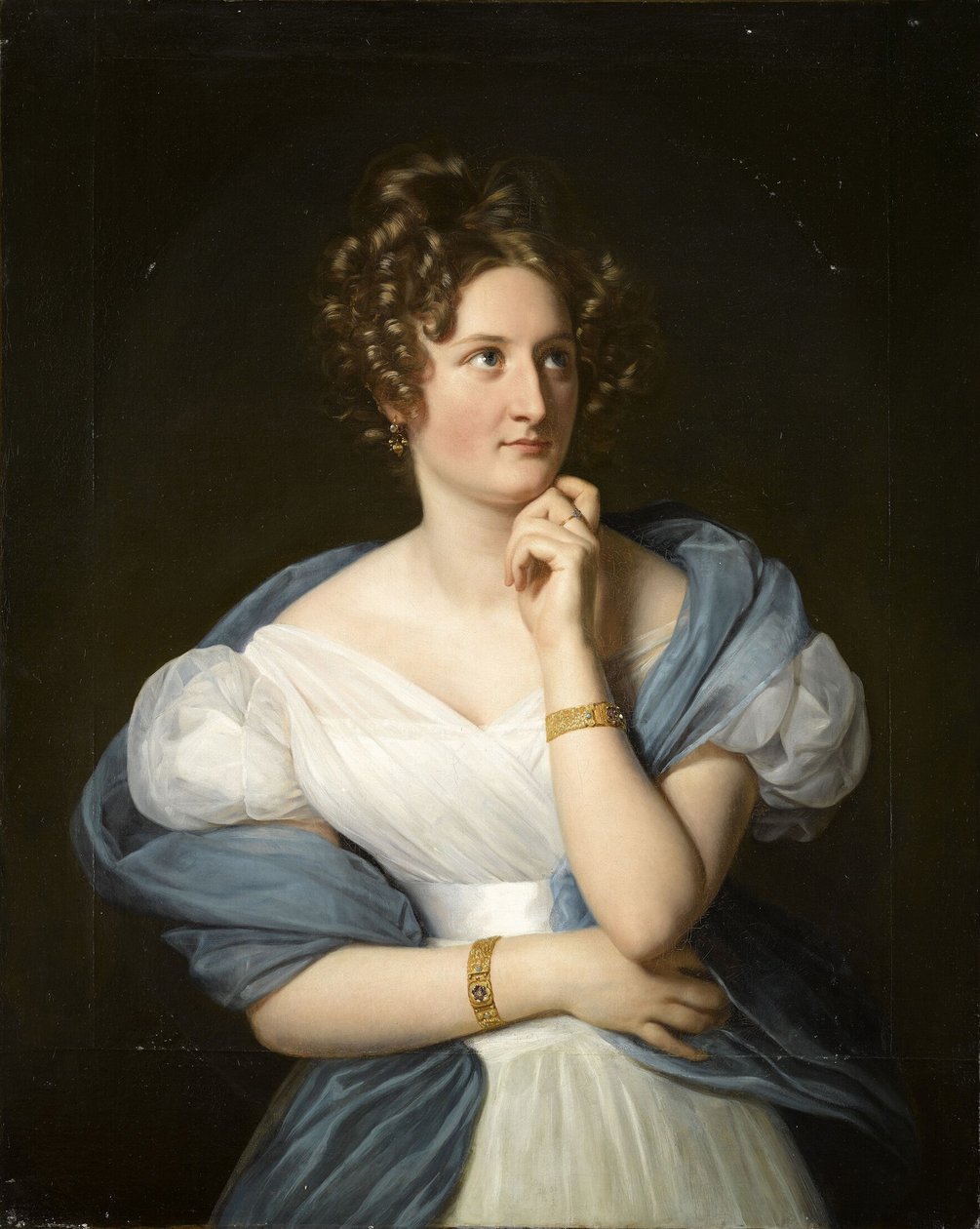 Delphine Gay alkotó: Louis Hersent