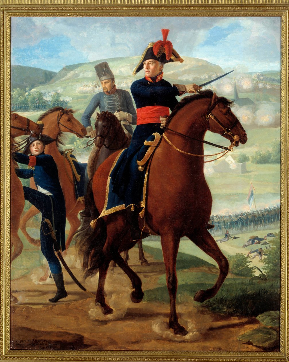 Louis Marie Turreau de Garambouville tábornok lovas portréja (más néven Turreau de Garambouville vagy Turreau de Linieres alkotó: Louis Hersent