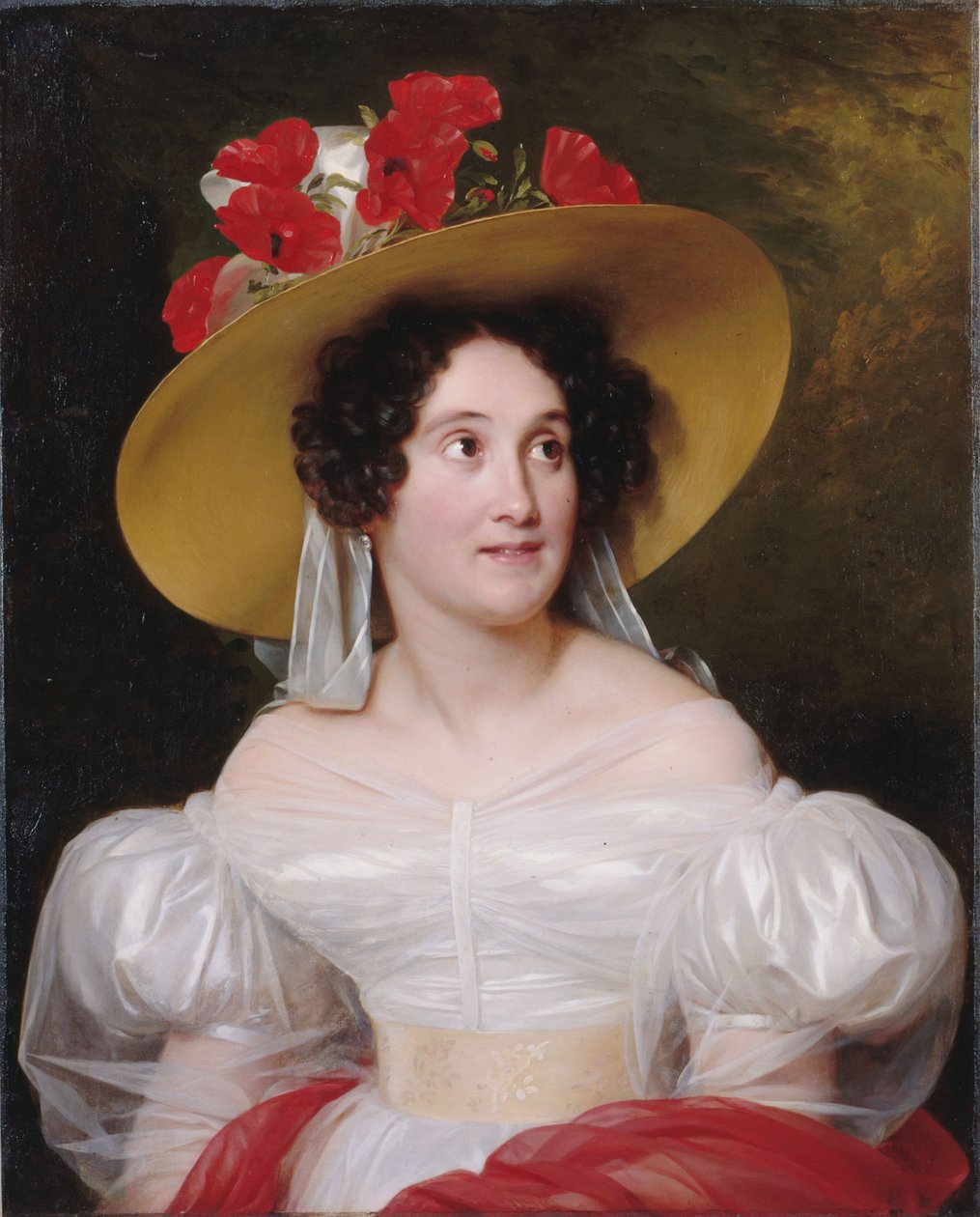 Madame Arachequesne portréja, 1831. alkotó: Louise Marie Jeanne Hersent