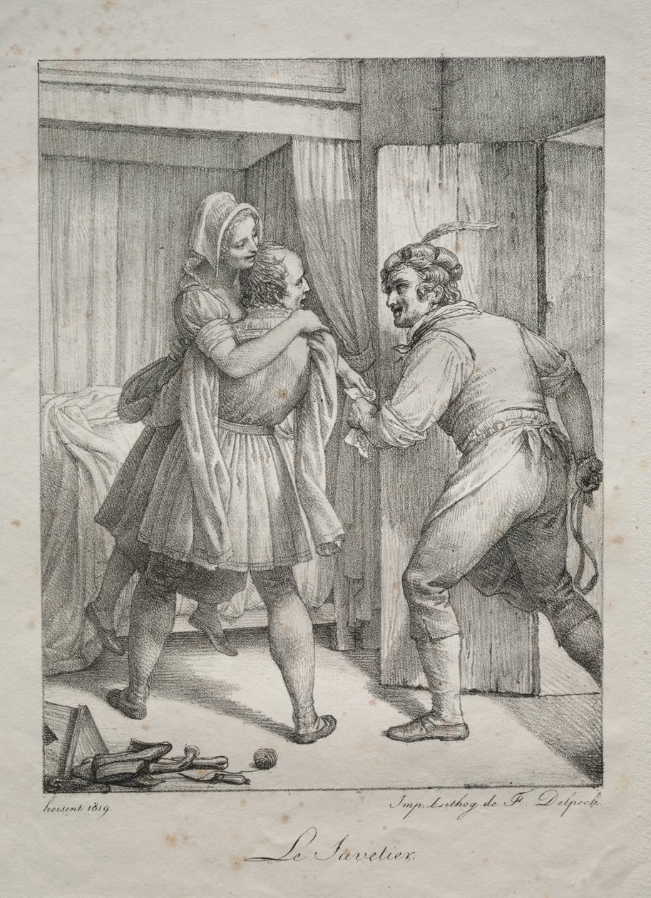 A Cobbler alkotó: Louis Hersent