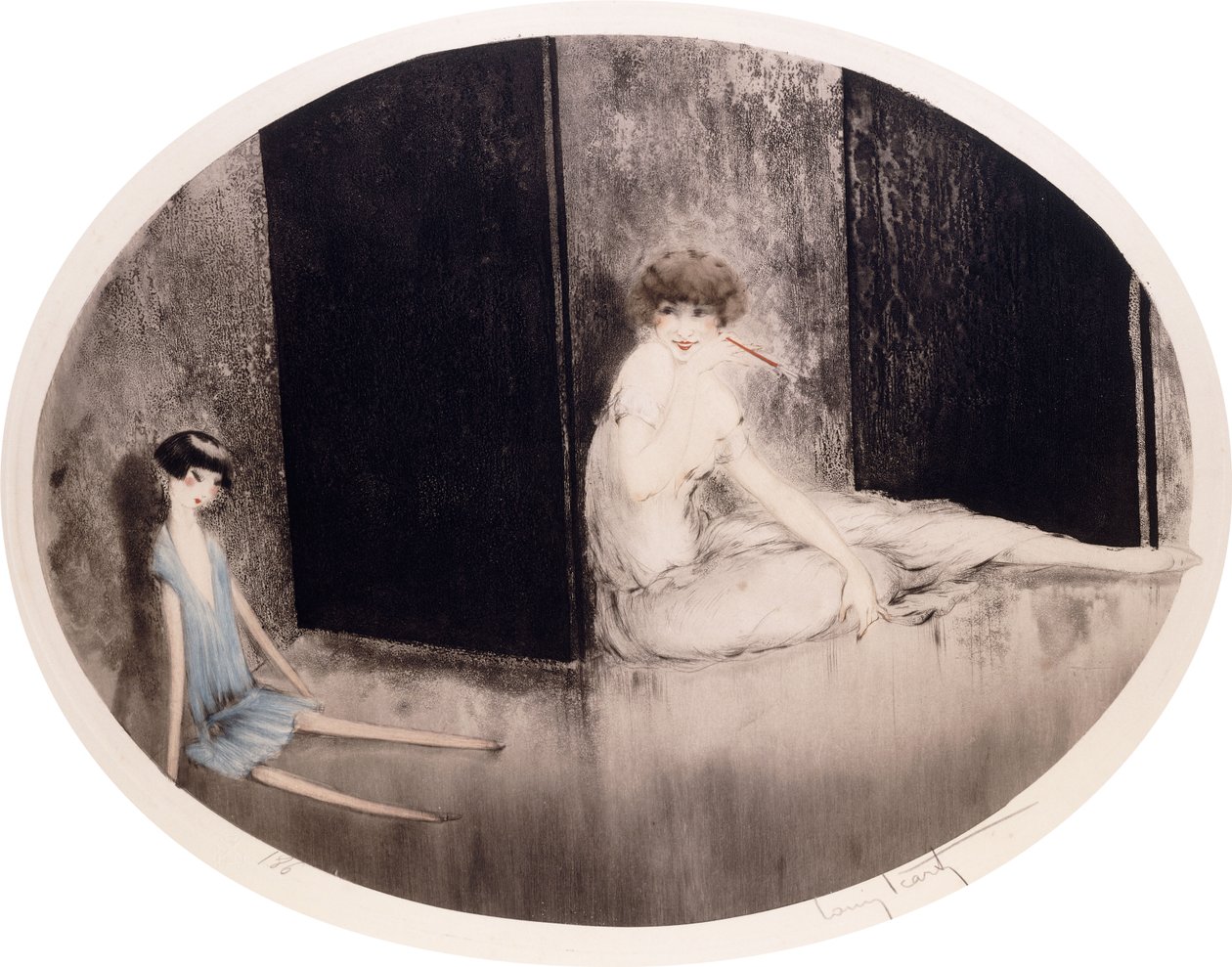 francia baba; Modern babák alkotó: Louis Icart