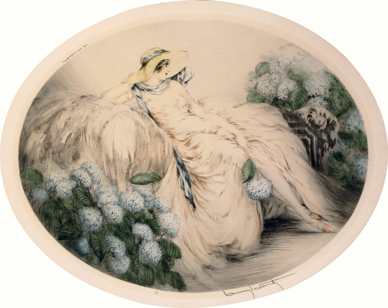 Hortenzia alkotó: Louis Icart