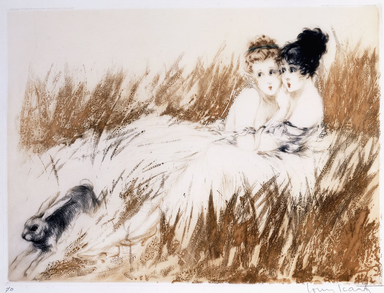 Megrémült alkotó: Louis Icart