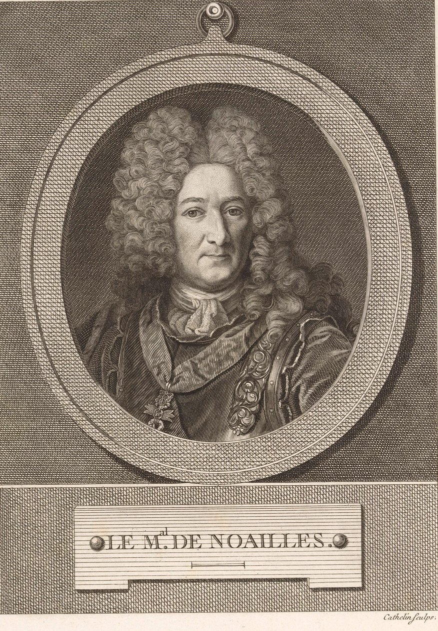 Francia: Anne-Jules de Noailles alkotó: Louis Jacques Cathelin