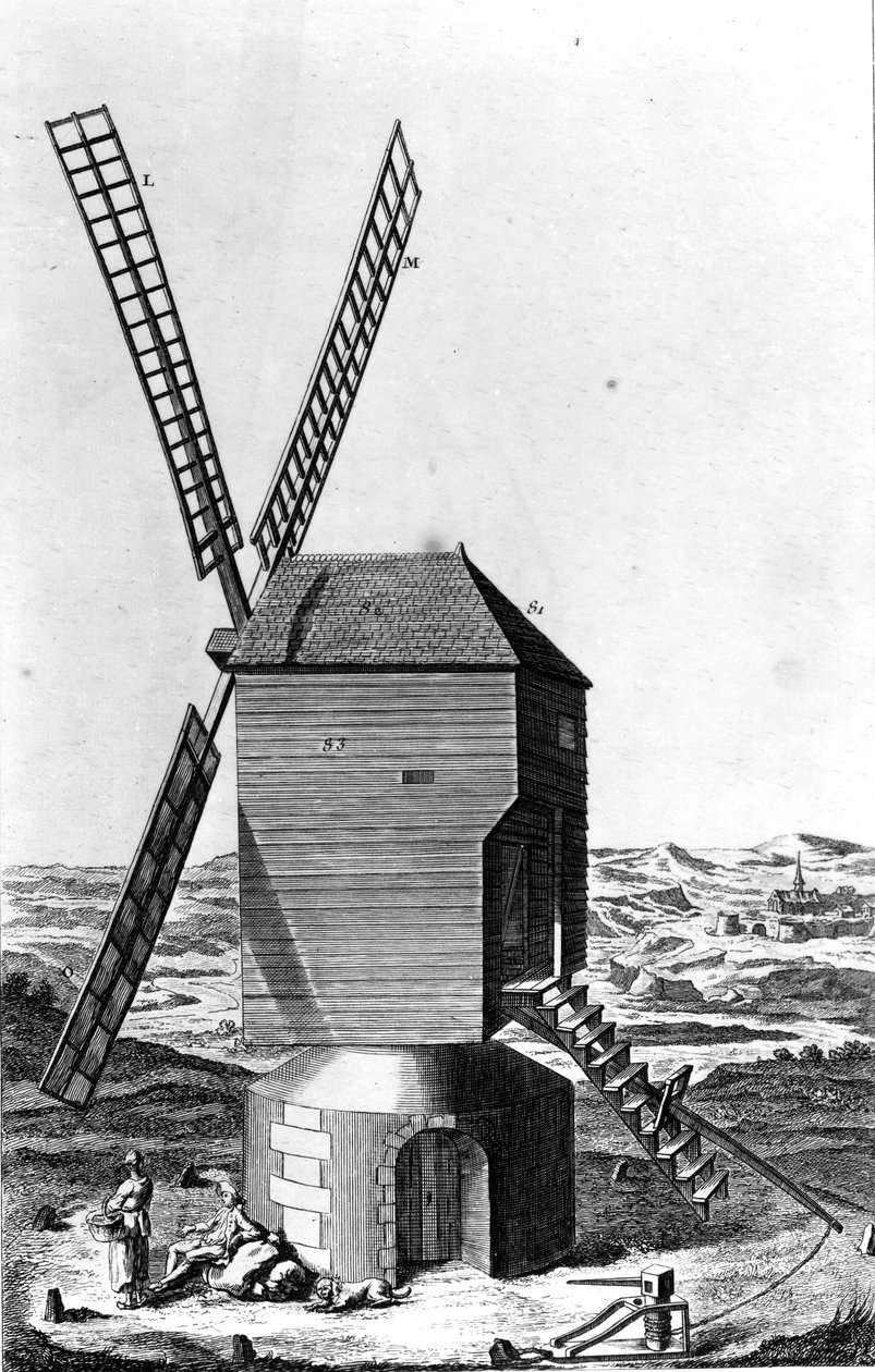 Szélmalom, M. Diderot és M. D
