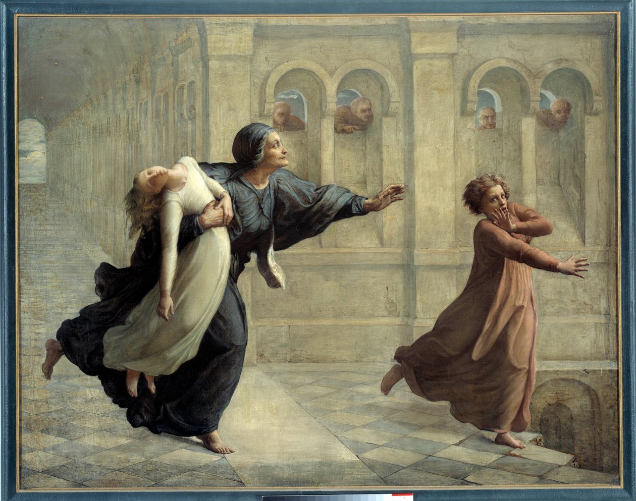 A lélek verse; A rémálom. Anne Francois Louis Janmot (1814-1892) festménye alkotó: Louis Janmot