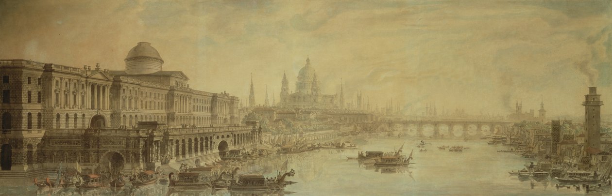 Somerset House, Szent Pál székesegyház és Blackfriars