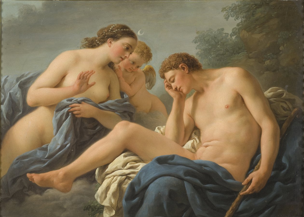 Diana és Endymion – Diana és Endymion, Lagrenee, Louis Jean Francois, dit l
