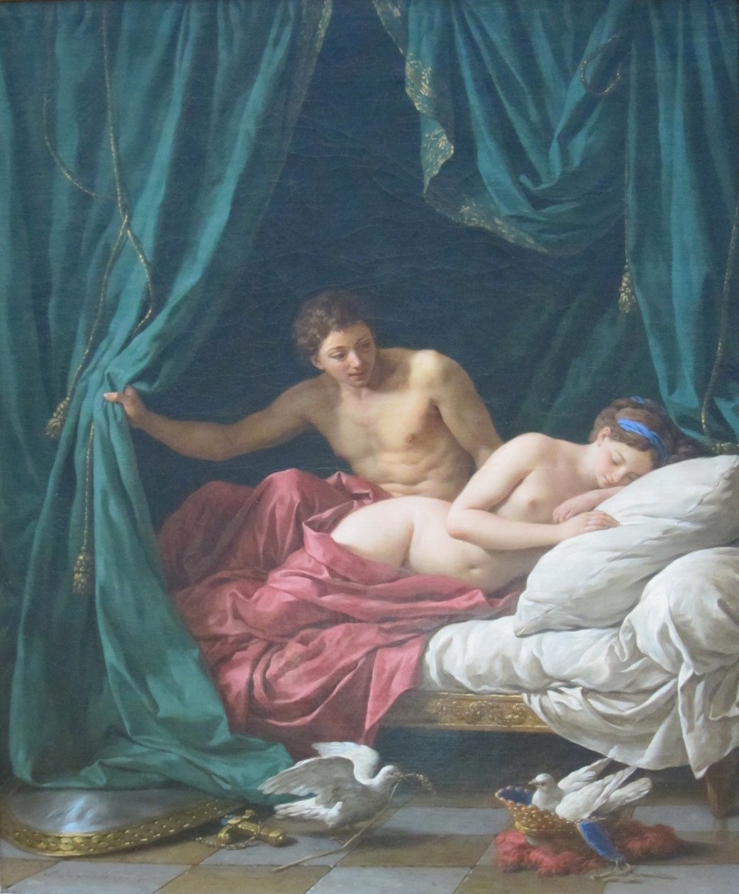 Mars amp; Vénusz, a béke allegóriája alkotó: Louis Jean François Lagrenée
