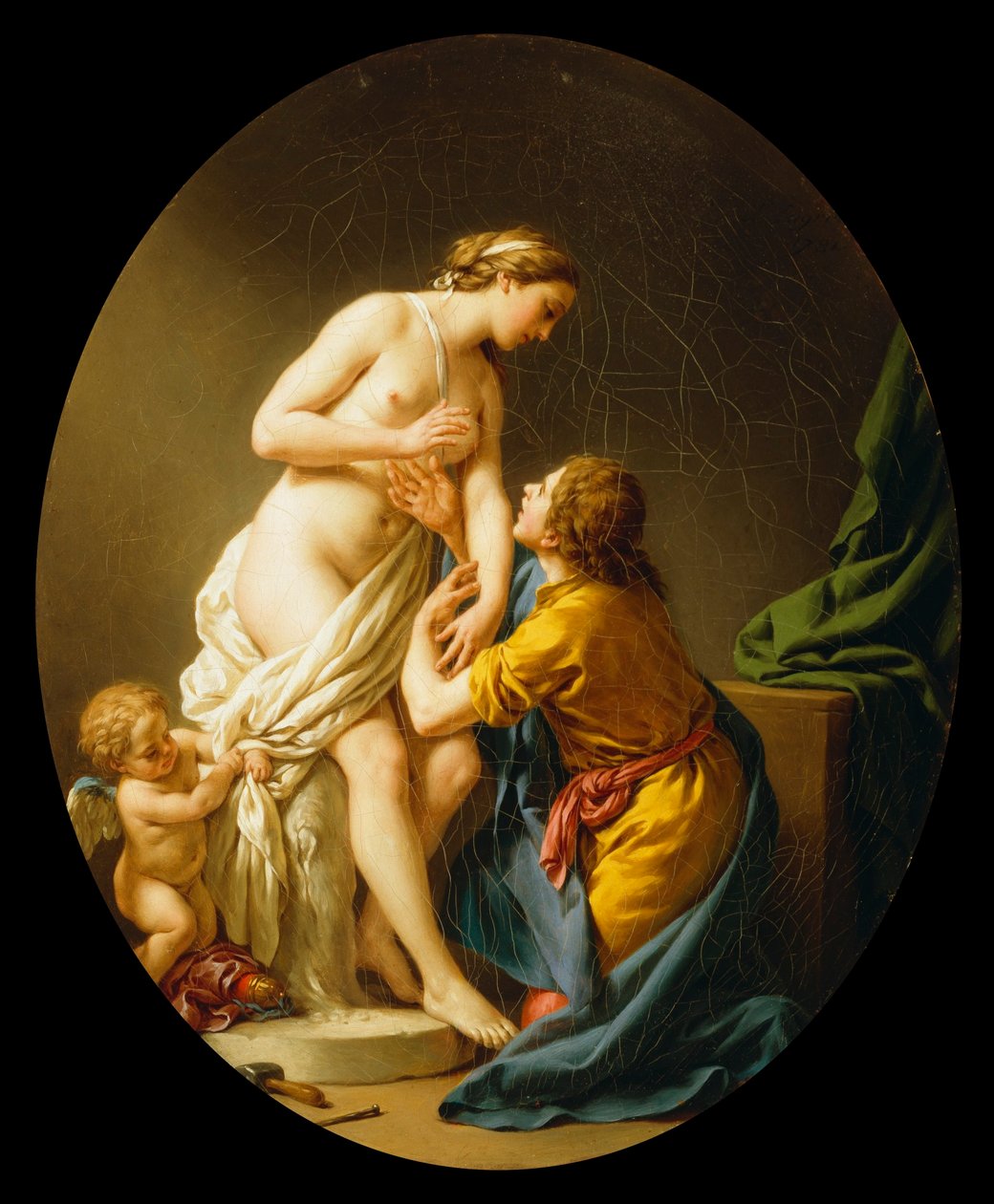Pygmalion és Galatea alkotó: Louis Jean François Lagrenée