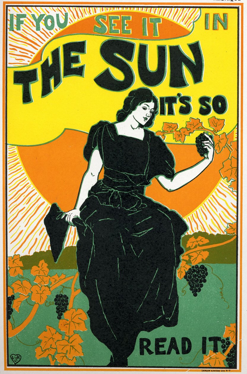 The Sun, folyóirat, USA alkotó: Louis John Rhead