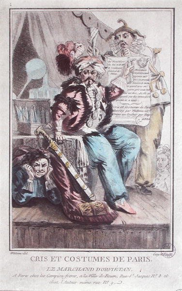 Az Orvietan Seller, a 