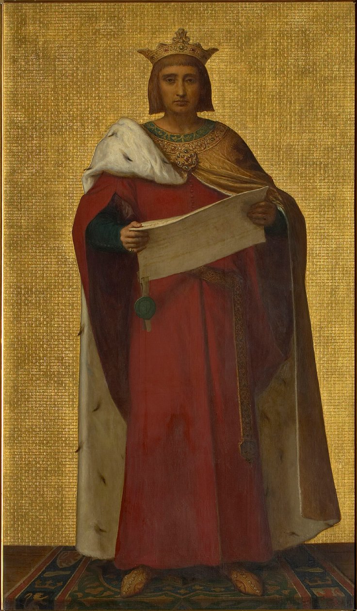 II. János brabanti herceg, 1872-1877. alkotó: Louis Joseph Gallait