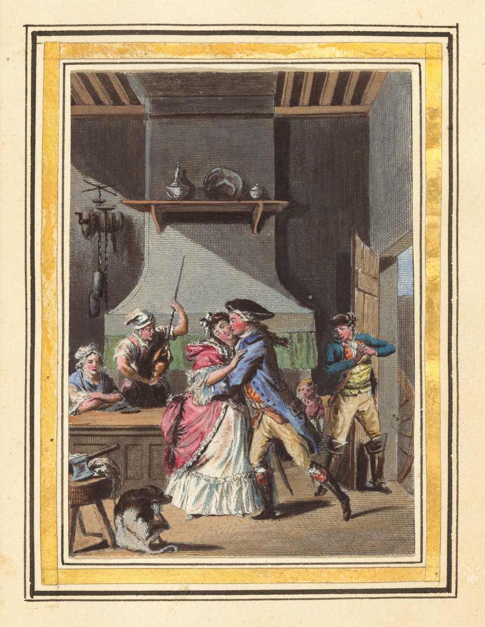 Manon Lescaut története I. kötet, 1797. Alkotók: Louis-Joseph Lefevre, Jacques Joseph Coiny. alkotó: Louis Joseph Lefevre, Jacques Joseph Coiny