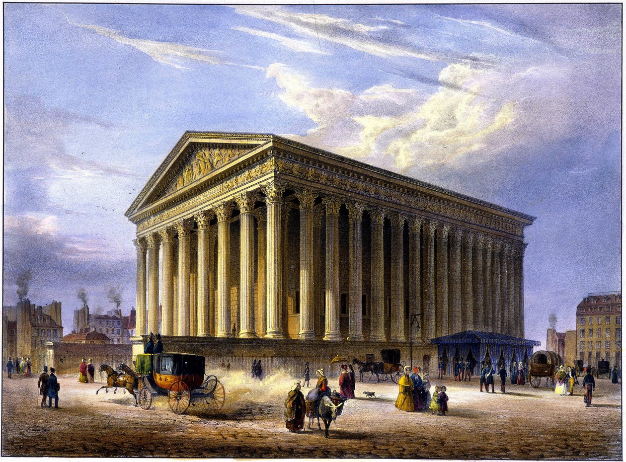 Madeleine-templom – Arnouttól alkotó: Louis Jules Arnout
