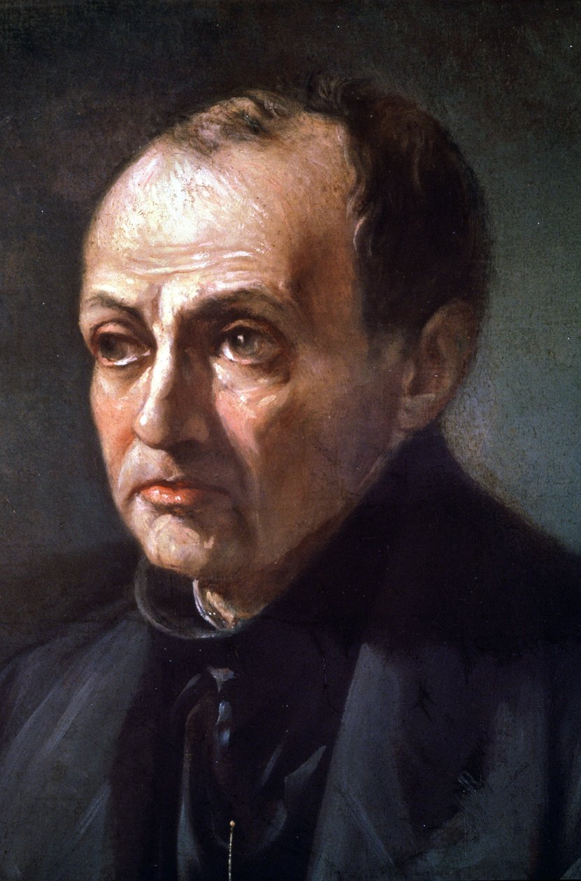 Auguste Comte alkotó: Louis Jules Etex