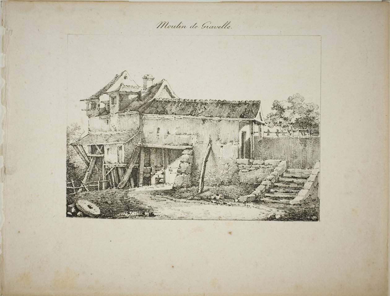 Malom Gravelle-ben, II alkotó: Louis Jules Frederic Villeneuve
