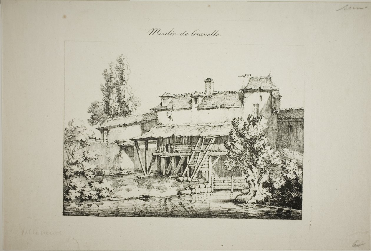 Malom Gravelle-ben, I alkotó: Louis Jules Frederic Villeneuve