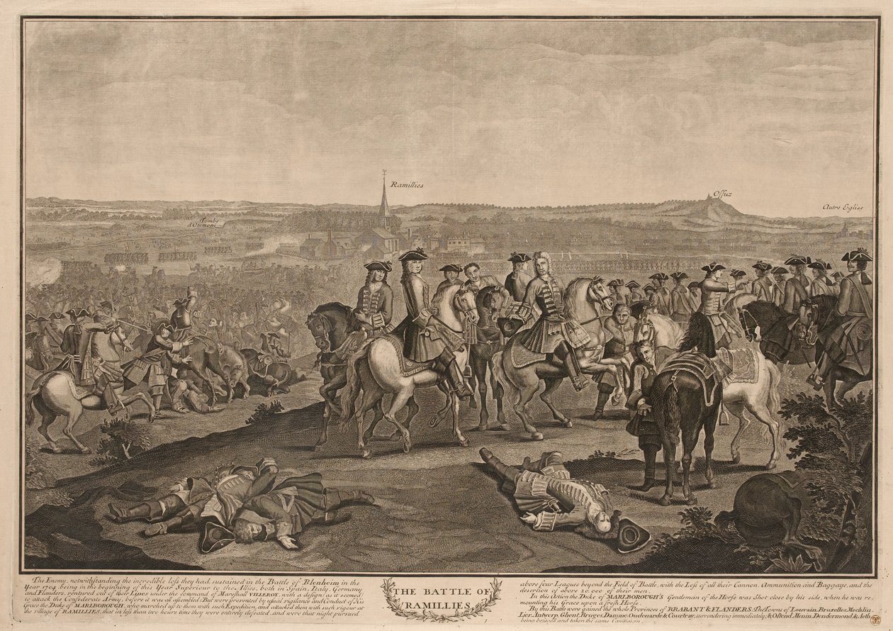 A ramillies-i csata, 1706. május 23 alkotó: Louis Laguerre