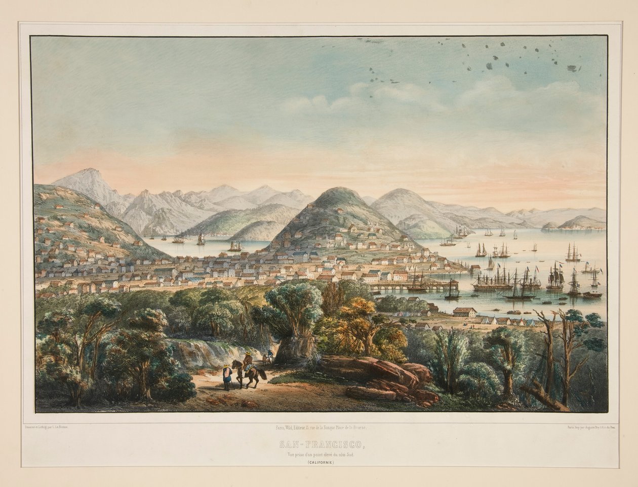 San-Francisco, / Kilátás innen alkotó: Louis Le Breton