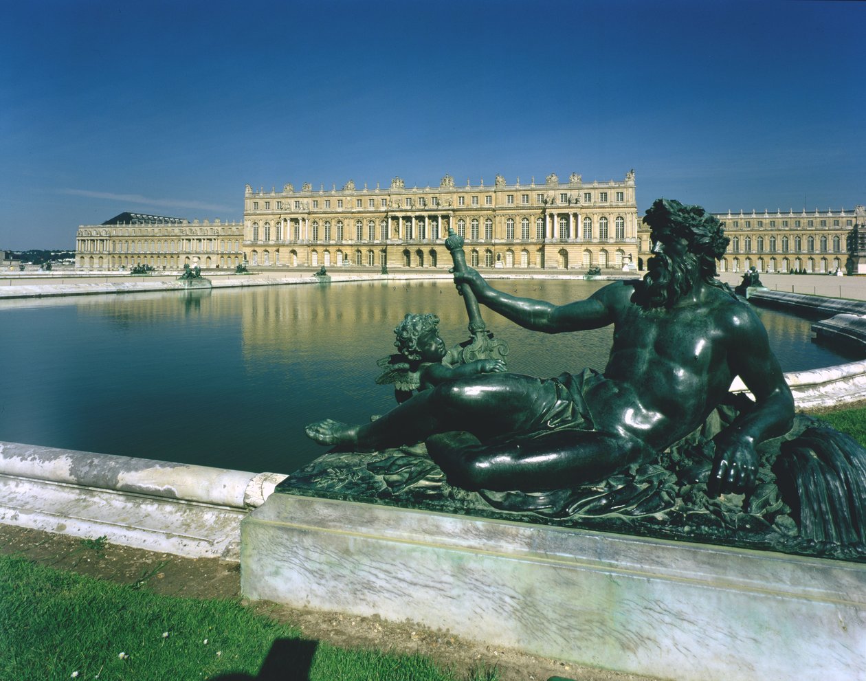 A kerti homlokzat, 1668-84 alkotó: Louis Le Vau