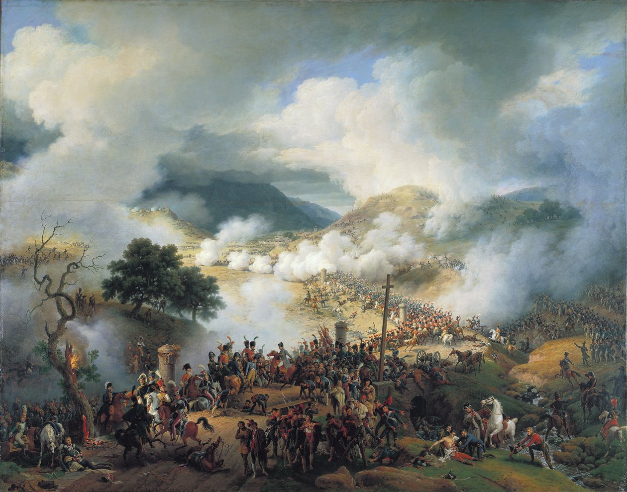 Somosierrai csata, 1808. november 30 alkotó: Louis Lejeune