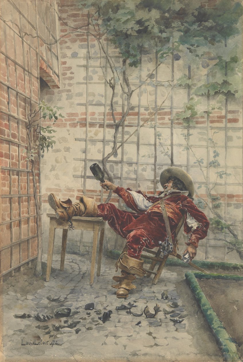 Poharaiban, 1872. alkotó: Louis Leloir