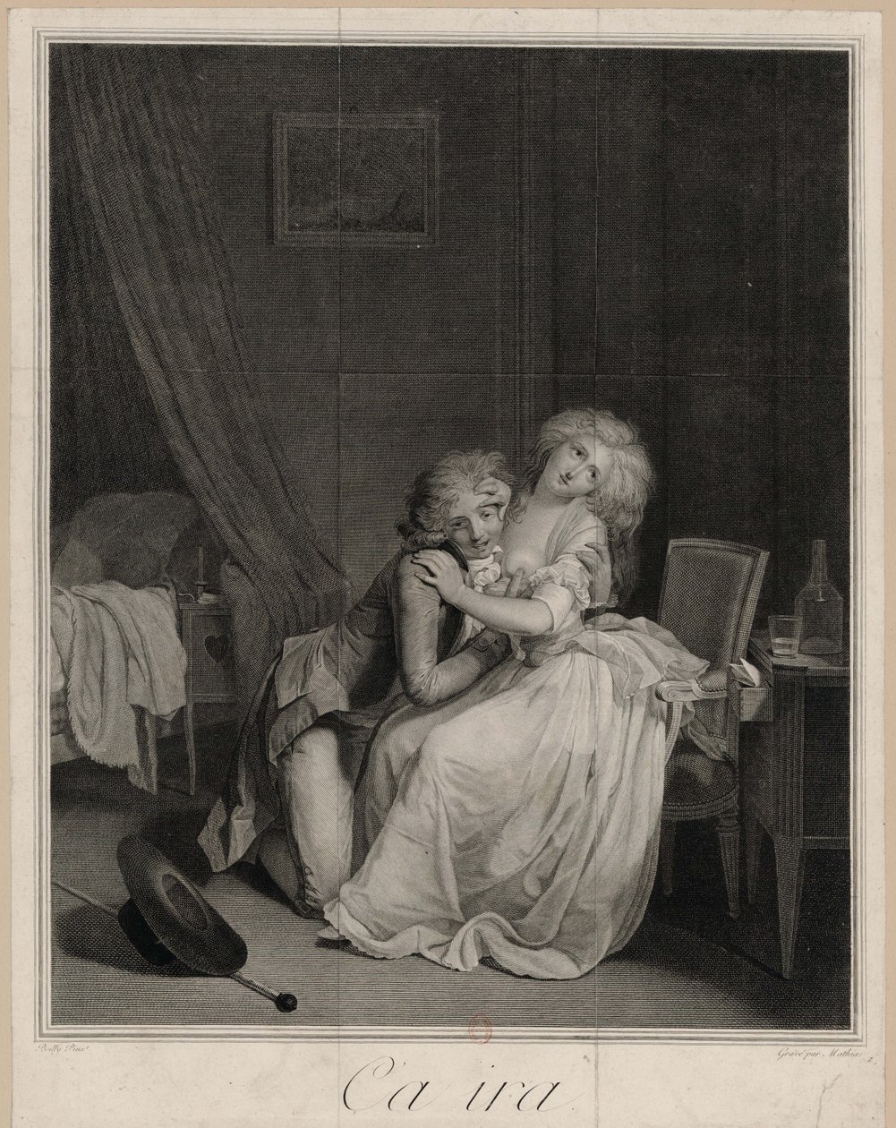 Ca ira Rendben lesz, kb 1792. alkotó: Louis Leopold Boilly
